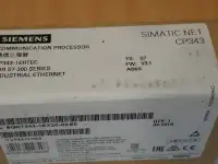 Процессор SIEMENS 6GK7343-1EX30-0XE0 вес-0.3кг габаритный размер 150х130х50мм
