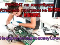 Ремонт ноутбуков в Сочи , выезд