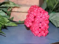 Эксклюзивная мини сумка ручной работы Ярко-Розовый Цвет Барби, фотография 2