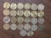 Набор монет 10 рублей ГВС26 шт