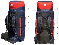 Рюкзак туристический urex экспедиция, 135 л, фотография 4