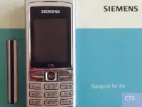 Новый,оригинальный Siemens C75 сделан в Германии