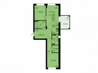 Квартира, 69,40 м², 5 эт., Пригородный п, фотография 10