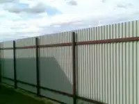 Установка забора под ключ