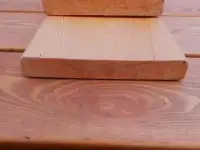 Палубная доска, Строганная доска.