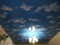 Натяжные потолки.