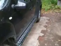 Защита порогов «Эстонец» на автомобиль Renault Duster, фотография 2