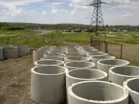 Бетон, кольца колодезные