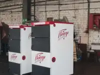 Твердотопливные котлы Победа, Квт, с автоматикой