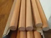 Поручни и жерди для хореографических станков из бука.