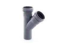 Тройник канализационный 40х40/45 ртп