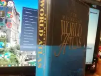 Топ Атлас мира С Ш А текст на английском языке Macmillan  34 x 25  см 410 страниц A3 цветные фото, фотография 8