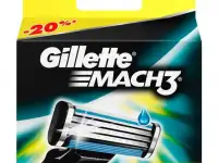 Лезвия Gillette Mach3 и Mach3 Turbo по 4, 8 шт, фотография 2