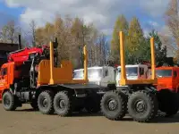 Сортиментовоз (лесовоз) с манипулятором