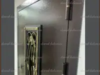 РАСПРОДАЖА! В НАЛИЧИИ 860L, 860R и 960L Входная дверь ДЖУЛИЯ Венге со стеклом 94 мм Россия, фотография 3