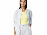 Женская рубашка lacoste из льна