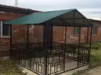Металлическая беседка разборная «Домик»