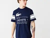 Футболка lacoste loose fit unisex