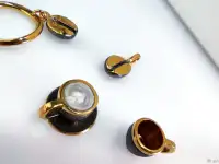 Серебряный Кулон кофе. Кулон Чашка .Кофейная история .