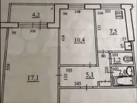 2-ком кв на Черемшанской 226, 50,00 м², 6 эт., Безымянка м.,, Черемшанская,д.226, фотография 11