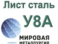 Лист сталь У8А