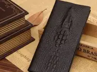 Портмоне из натуральной кожи - Wild Alligator!