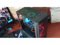 Мощный топовый игровой 7-x RGB ПК Core I5-12400  RTX3070 Жк-27 DELL Se2722h