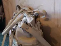 Сумка дамская, светлый беж, нат.кожа, фотография 6