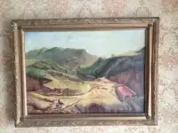 Картина в раме (масло)