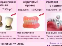 Протезирование и имплантация зубов в Щербинке