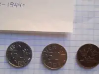 20 монет Швеции 5 крон, 1 крон, 50эре, 2эре, фотография 3