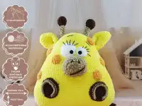 Декоративные подушки игрушки ручной работы