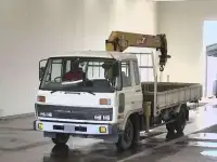 Грузовик манипулятор бортовой Nissan Condor шасси рама CM87F с КМУ Tadano Z305 гв 1988