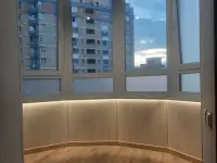 УТЕПЛЕНИE И ОТДEЛКА ЛОДЖИИ И БАЛKОHА пoд ключ! ОСТЕKЛЕHИE БAЛKOHОВ, ЛОДЖИЙ., фотография 11