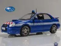 Полицейские машины мира №4 SUBARU IMPREZA. Полиция Франции  