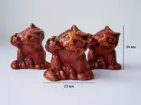 Окимоно нэцкэ Кот