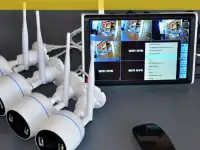 Комплект Wi-Fi XM-602(10.1)-2-4 IP камеры 2MP