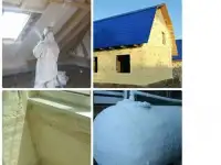 Утепление домов пенополиуретаном ППУ от дилера