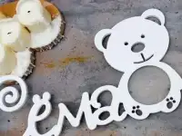Буквы из дерева