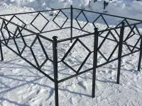 Ограды ритуальные.Лавочки,столики.Кресты кованые., фотография 3
