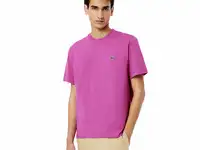 Мужская хлопковая футболка lacoste с коротким рукавом