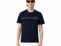 Мужская футболка lacoste из хлопка