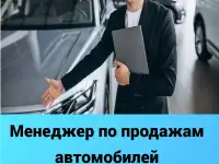 Менеджер по продаже автомобилей