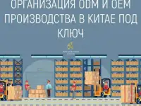 Организация ODM и OEM производства в Китае