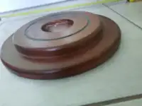 Настольный набор с ручкой и часами   корпус из дерева  в ручке стандартный тонкий стержень  внешнее состояние отлично, фотография 5
