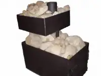 Печь для бани с камнями
