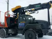 Новые лесовозы Урал 55571,рядные  с манипуляторами в наличии, фотография 3
