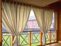 Шторы  для террас, беседок, веранд, дач.  Уличные шторы., фотография 6