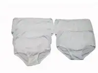 Трусы женские из хлопка белые 5шт в упаковке