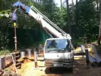 Аренда ямобура Mitsubishi, камаз 6x6, Cat (услуги)